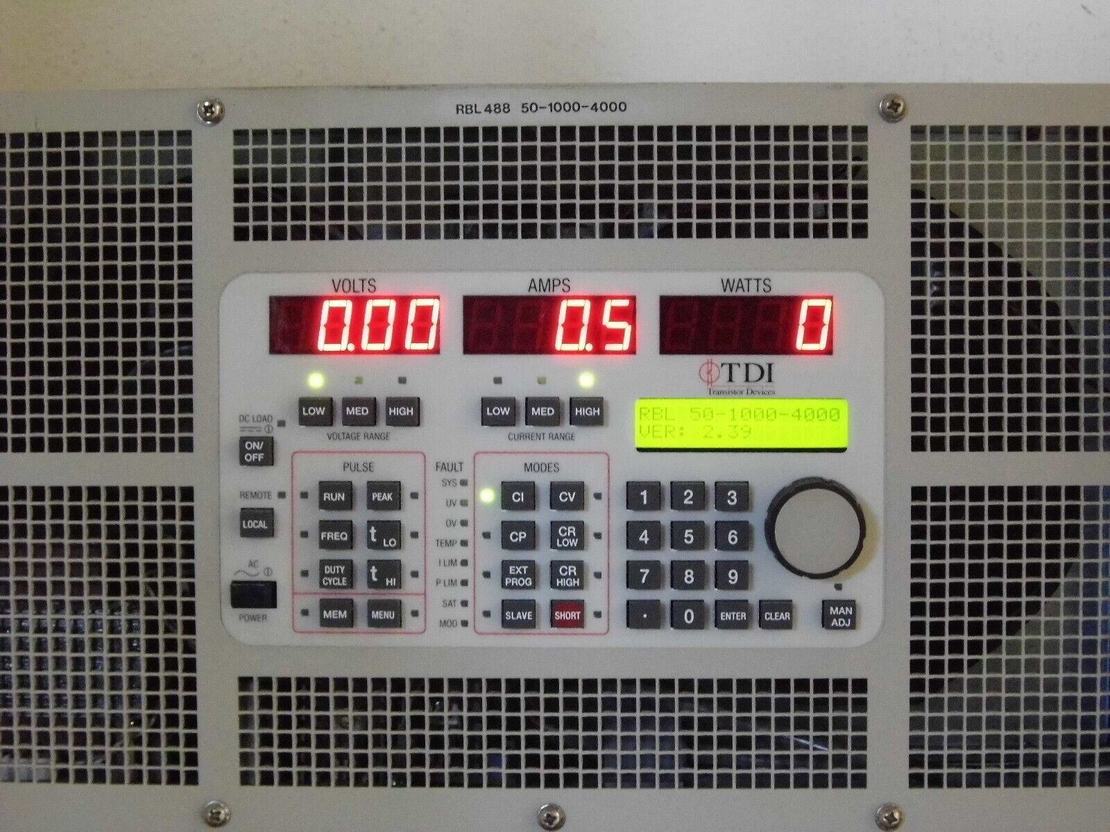 RBL488 50-1000-4000 DC Electronic Load 50Vdc 1000A 4000W 5 in stock