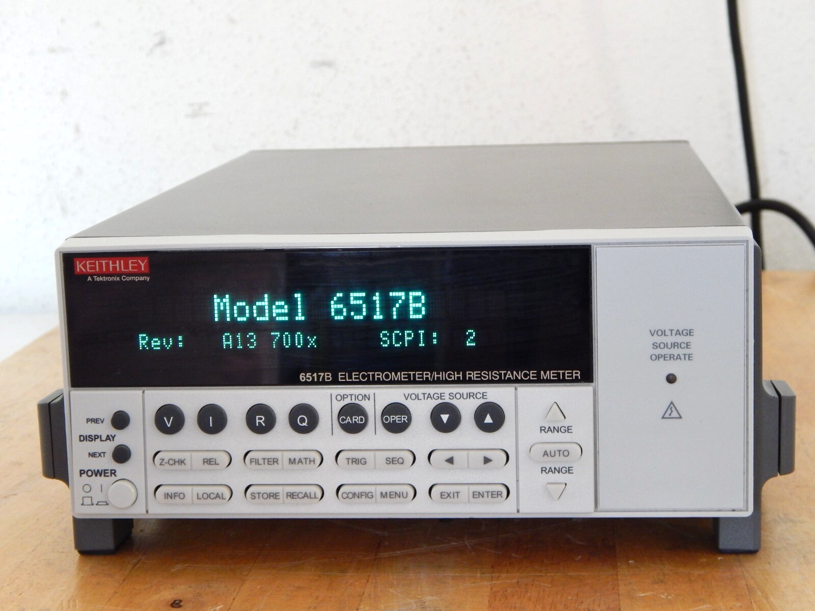 Keithley 6517B Electrometer High Resistance Meter, Limited NIST calibration 5/29