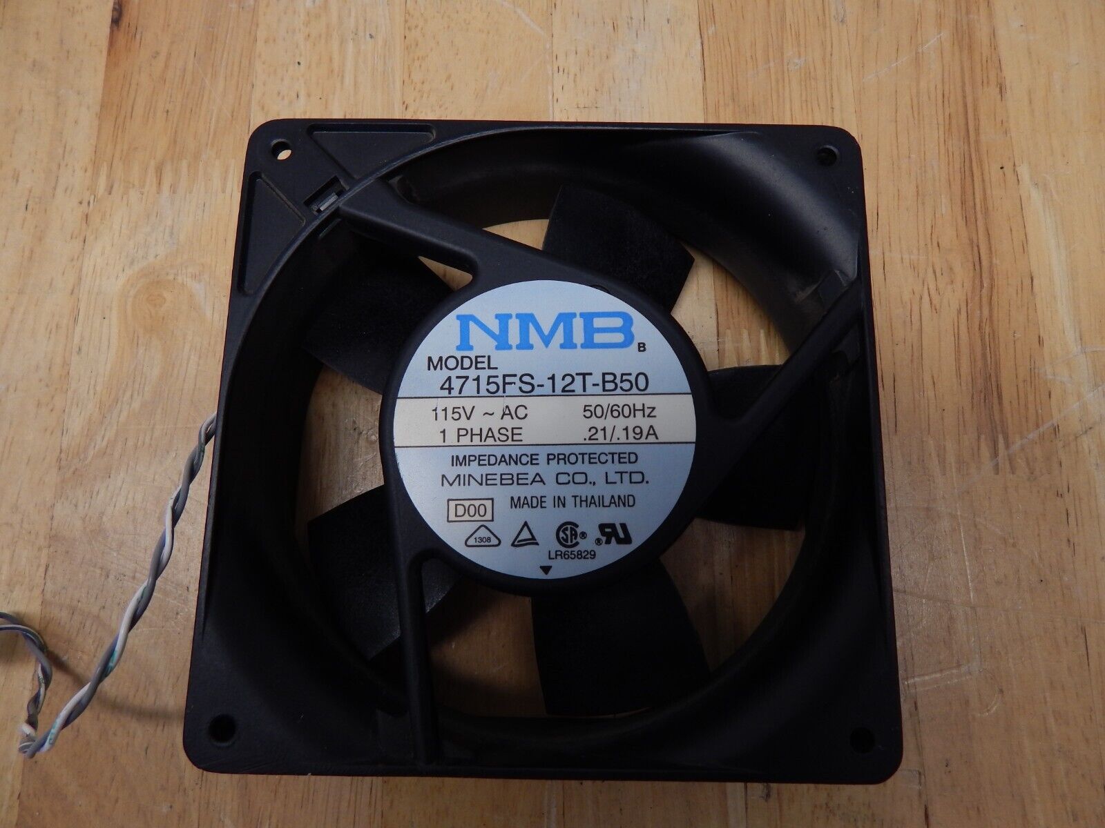 NMB 4715FS-12T-B50 115V 50/60Hz 0.2A  Fan, lot of 3