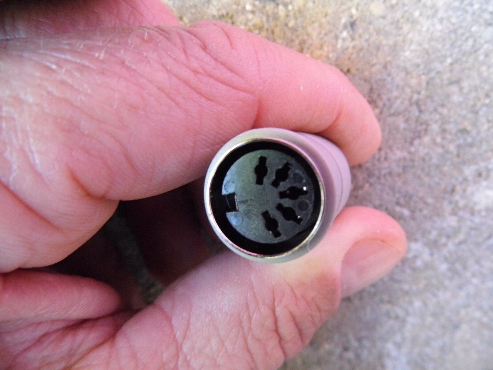 Lot of 10 AT Keyboard to PS2 Adapter 5 pin Female to 6 pin Male