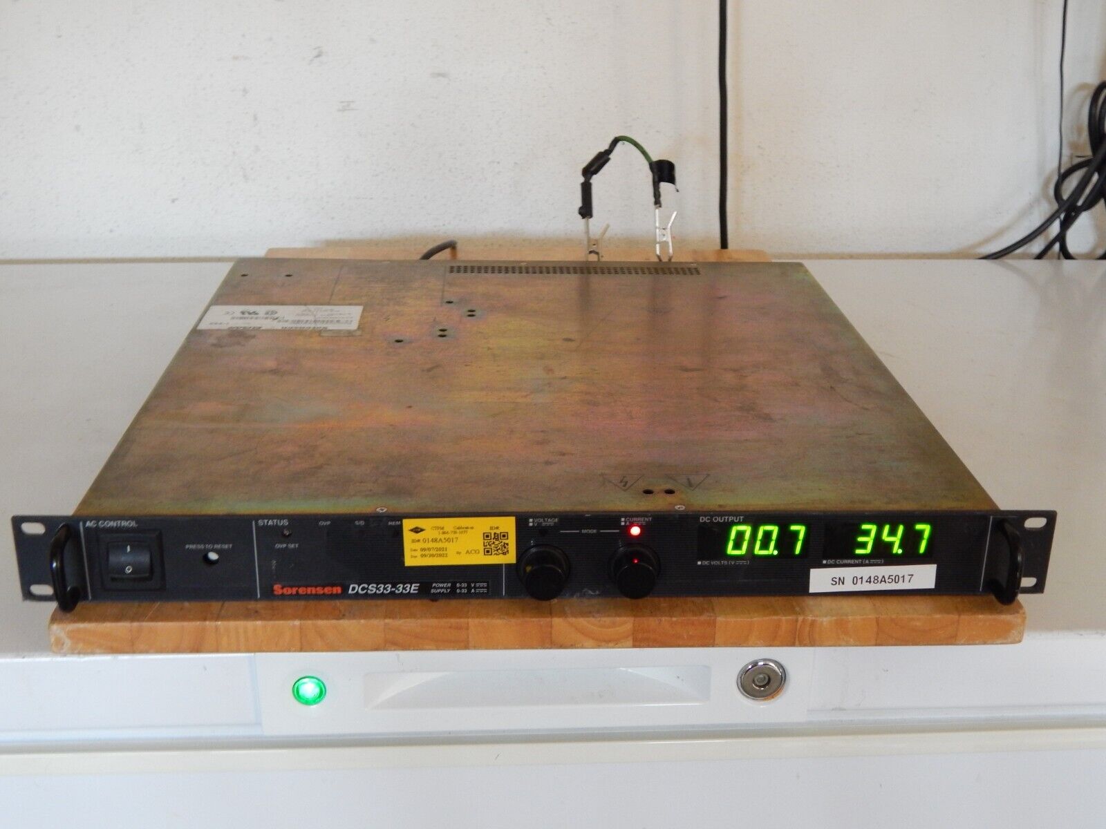 Sorensen DCS33-33E M9C DC Power Supply w/GPIB  (6 in stock)