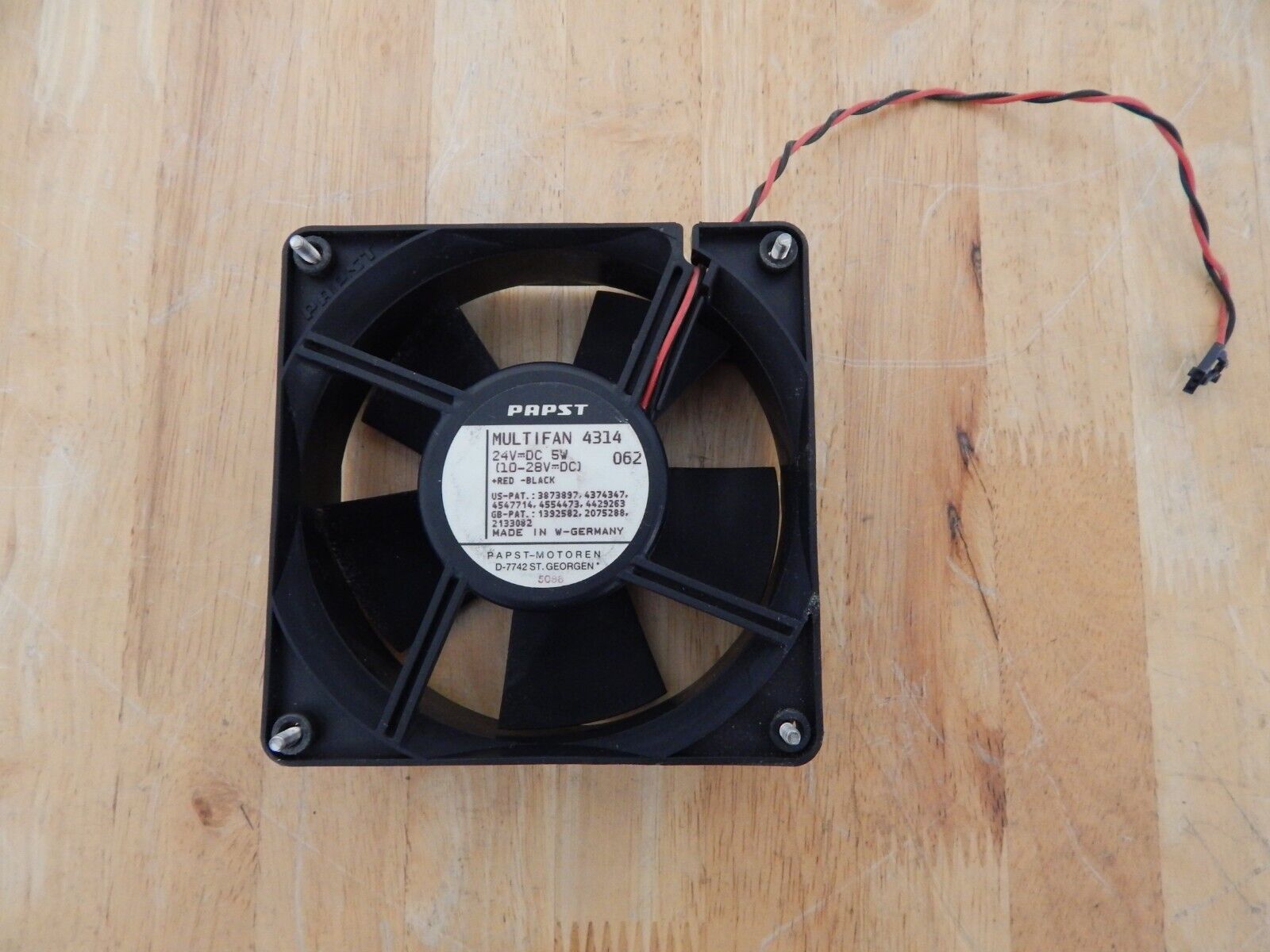 PAPST Multifan 4314 Axial Cooling Fan, *LOT of 3*