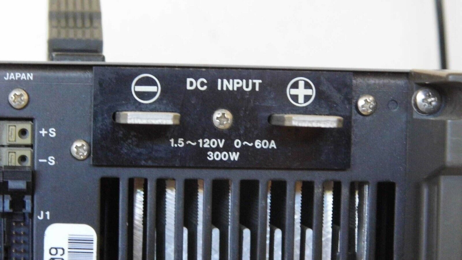 Kikusui PLZ303W Electronic Load 120V 60A 300W Tested