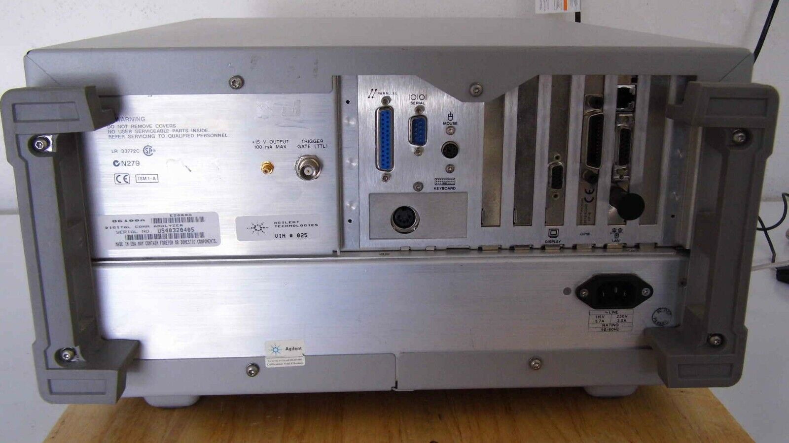 Agilent 86100A Infinium DCA Wide-Bandwidth Oscilloscope 
