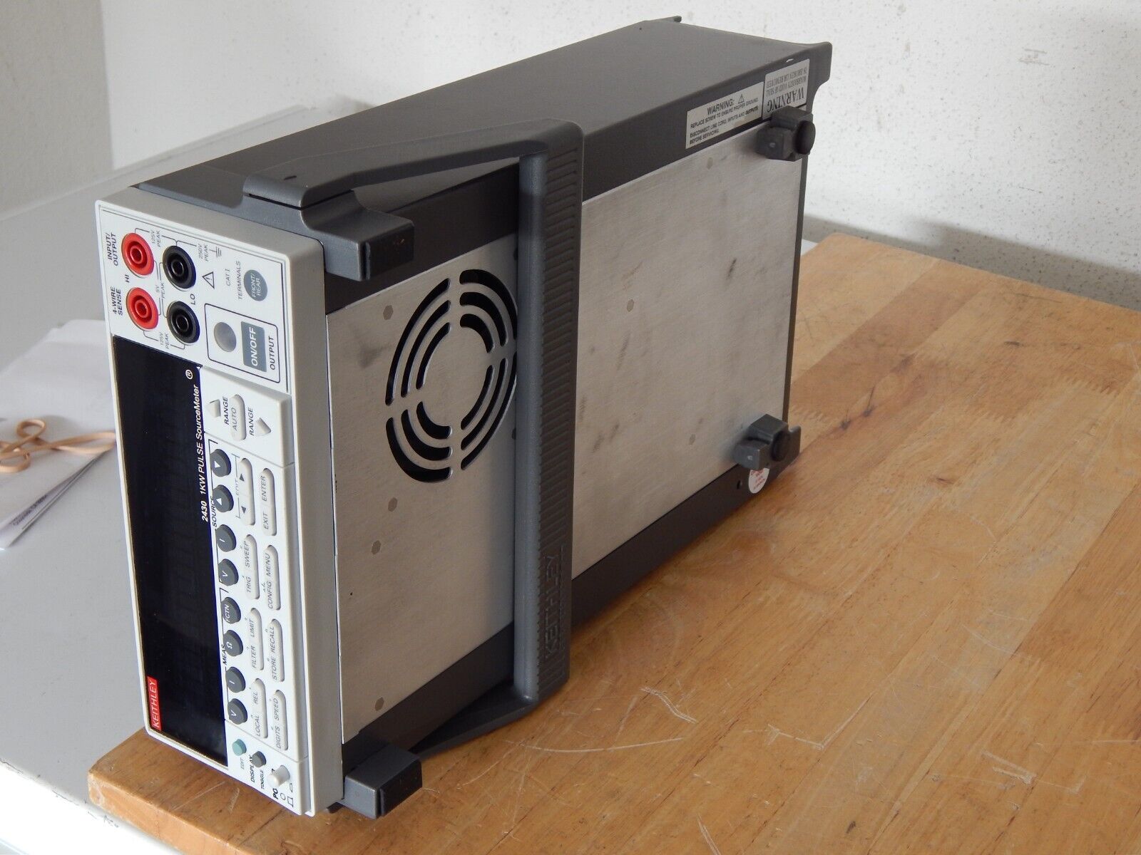 Keithley 2430 1kW Pulse Mode SourceMeter to 100V & 10A, REV C34, OEM NIST Cal