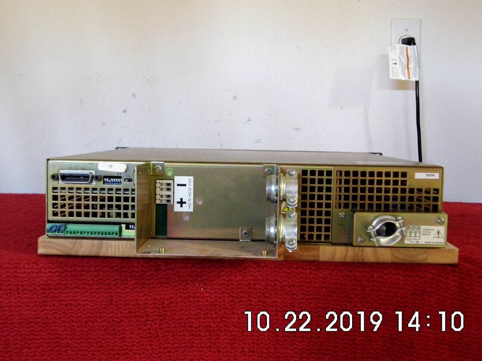 Xantrex XFR600-4 GPIB Variable DC Power Supply   0-600V 0-4A warranty