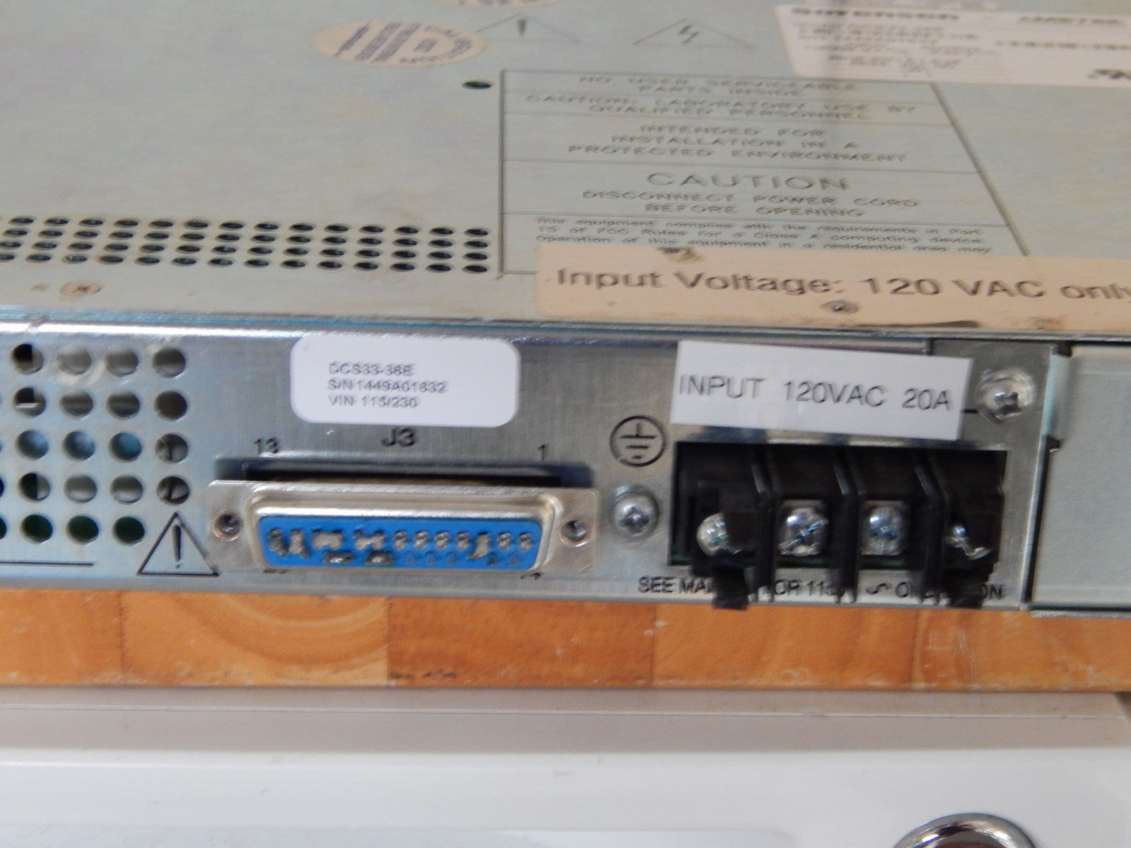 Sorensen DCS33-36E DC Power Supply