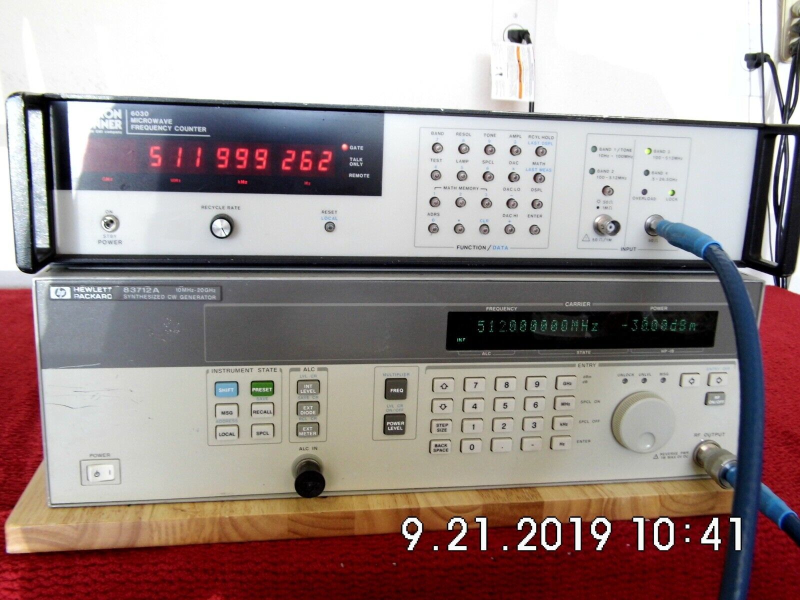 Systron Donner 6030 microwave frequency counter 10hz-26.5Ghz 