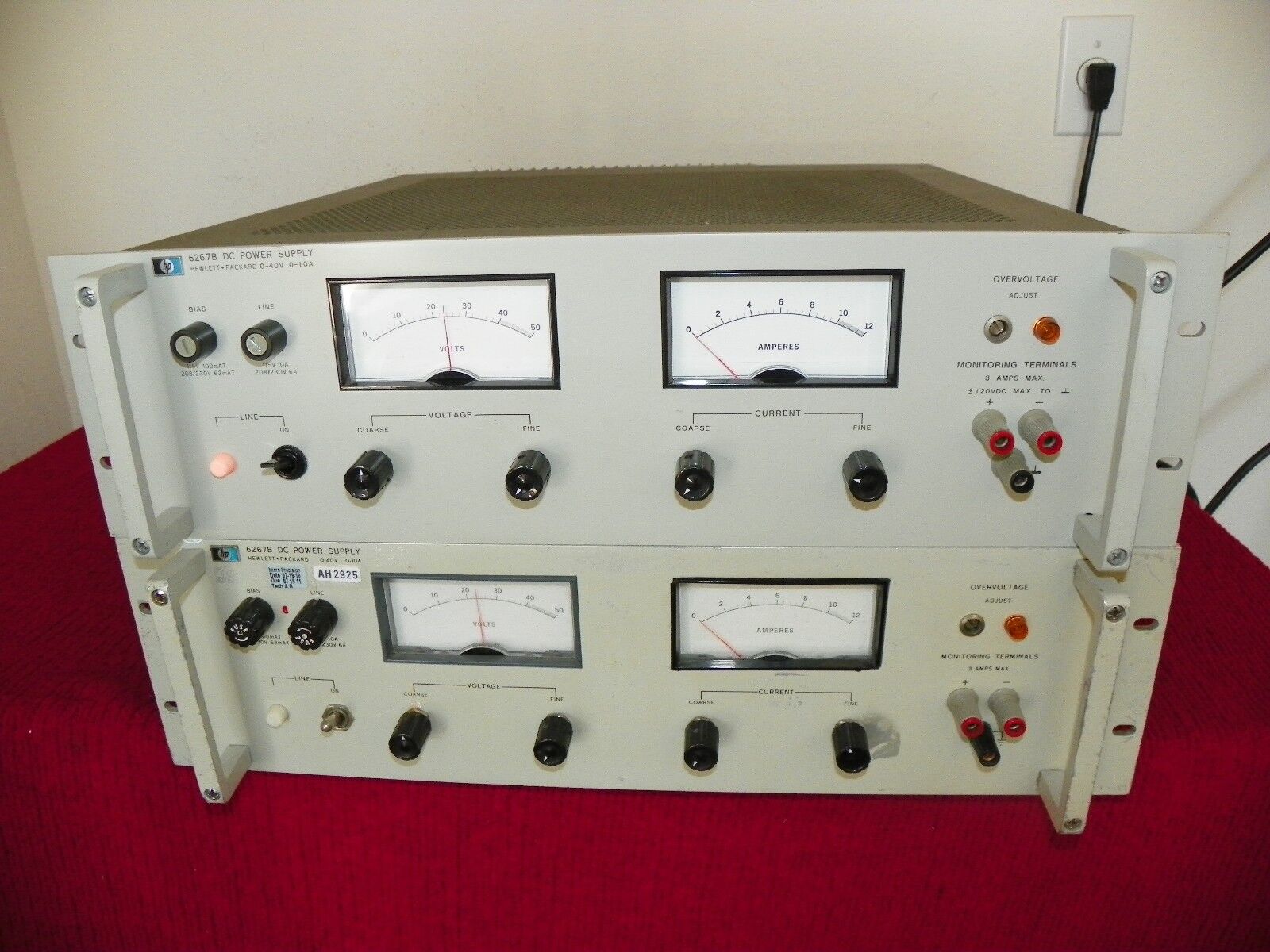 Agilent HP 6267B DC power supply 40 Volts at 10 Amps