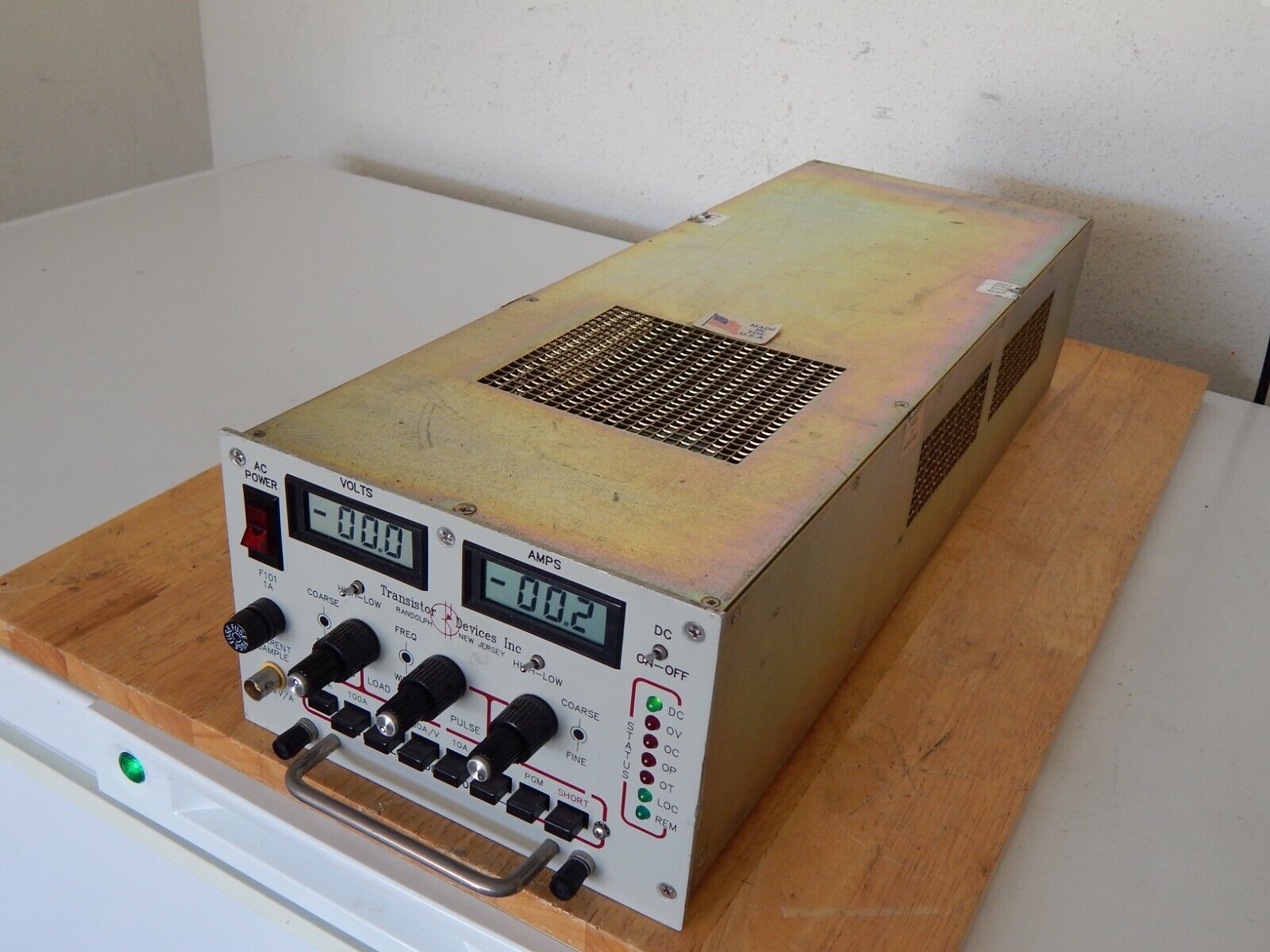 Transistor Devices DLF100-100-750 Electronic Load, 100V, 100A, 750W