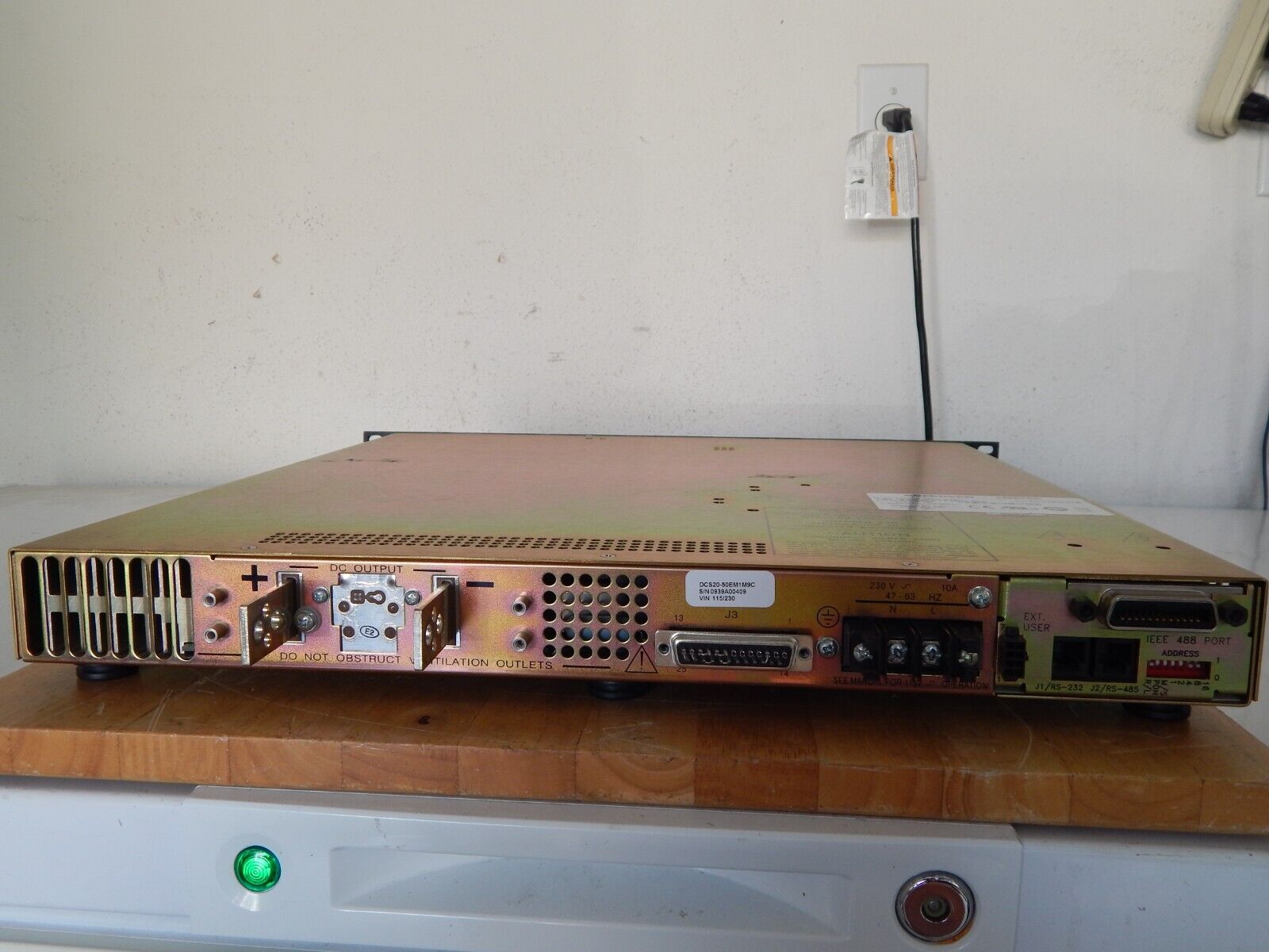 SORENSEN DCS20-50E M9C (GPIB) DC Power Supply (2 in stock)