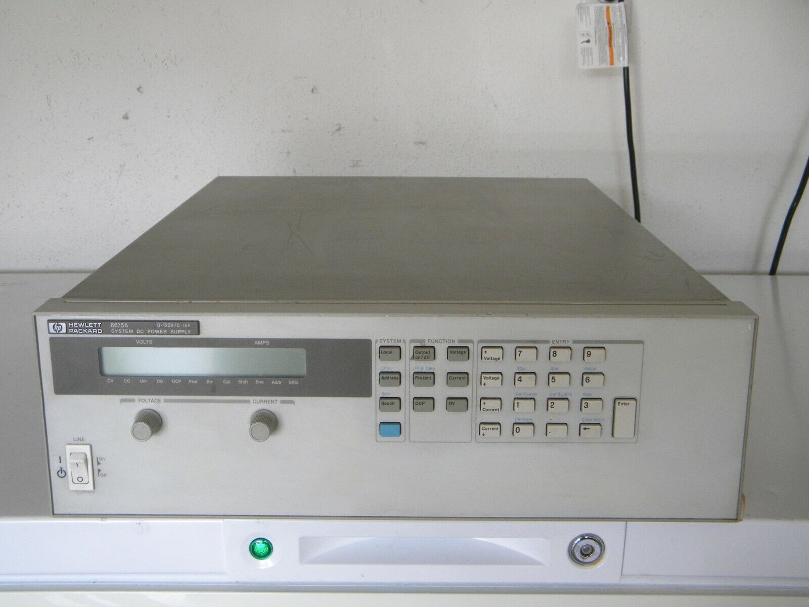 Agilent / HP 6675A Power Supply, 135V, 16A, 2160W Option J06