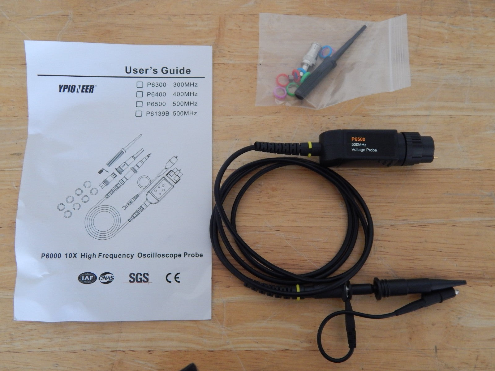 NEW P6500 500MHz Voltage Probe, 12 in stock