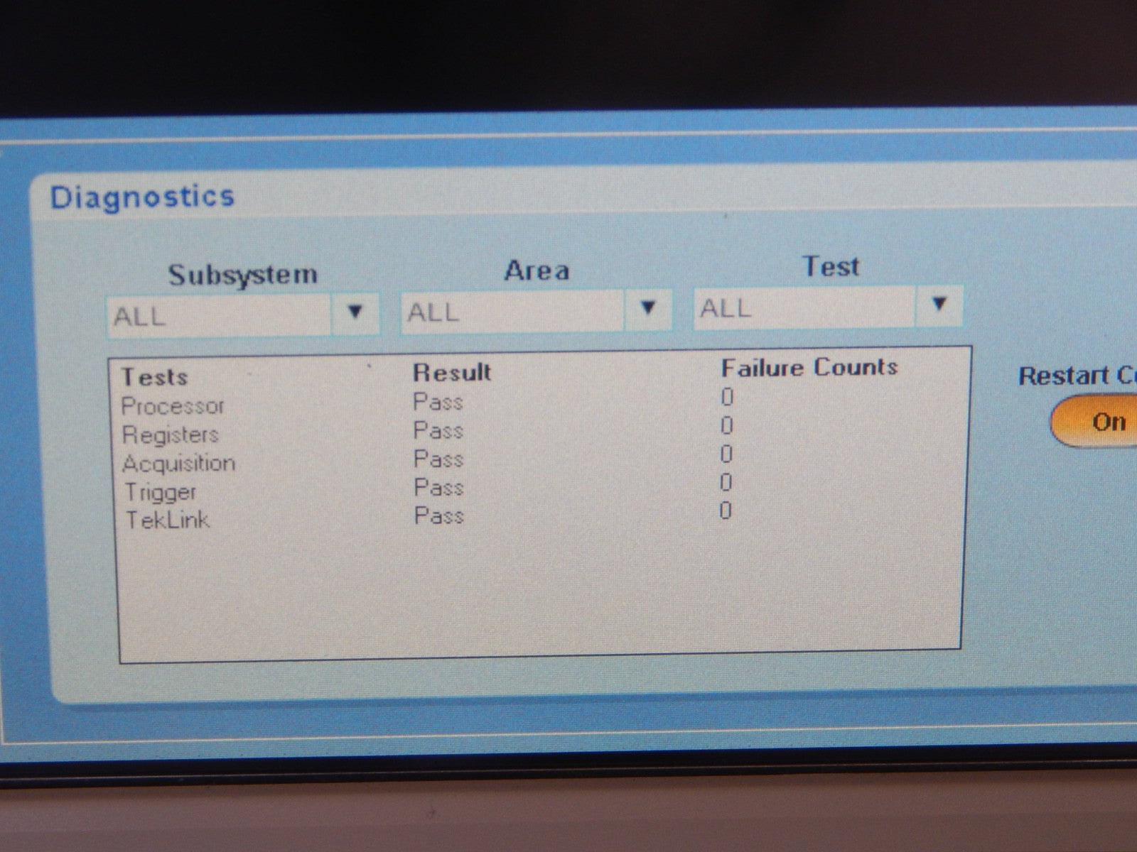 Tektronix DSA71254B 12.5Ghz 50Gs/s 4CH Digital Serial Analyzer