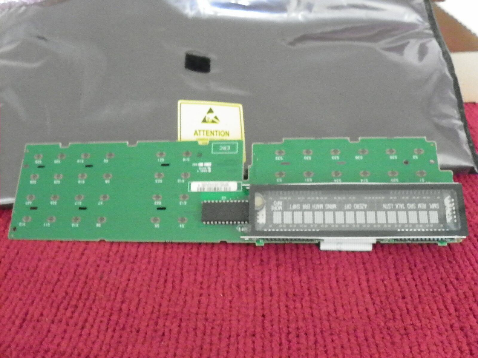 Agilent HP 3458A 8.5 digit display board - brand new display  (2 in stock)