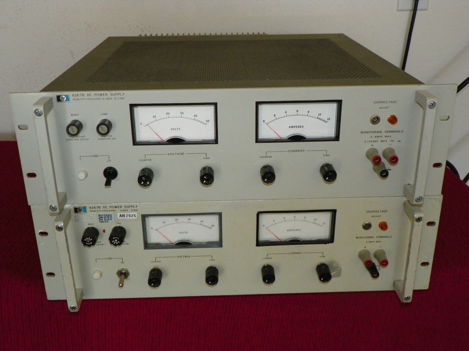 Agilent HP 6267B DC power supply 40 Volts at 10 Amps