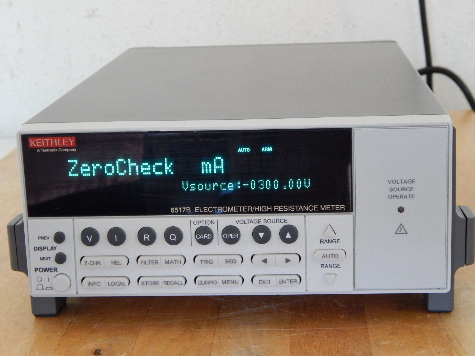 Keithley 6517B Electrometer High Resistance Meter, Limited NIST calibration 5/29