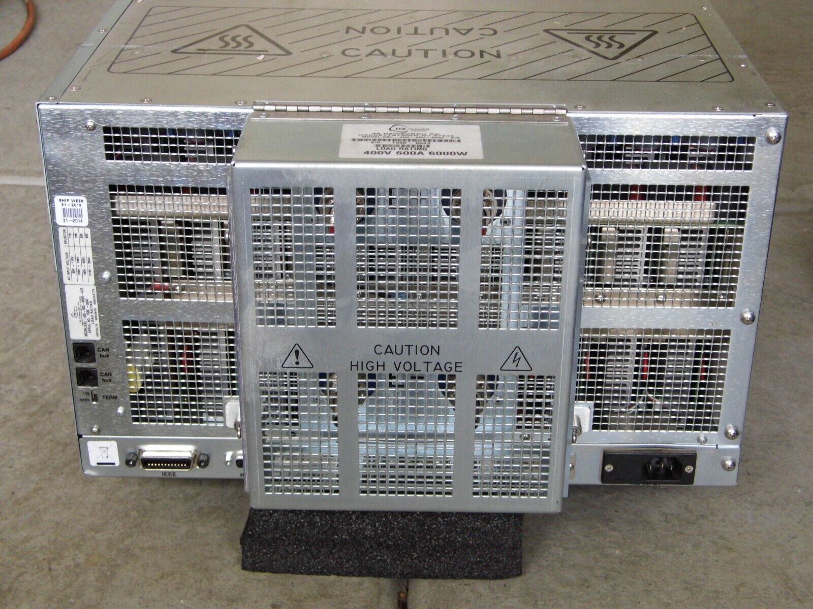 TDI Dynaload XBL400-600-6000 AIR 400V 600A 6000 watts  (3) in stock