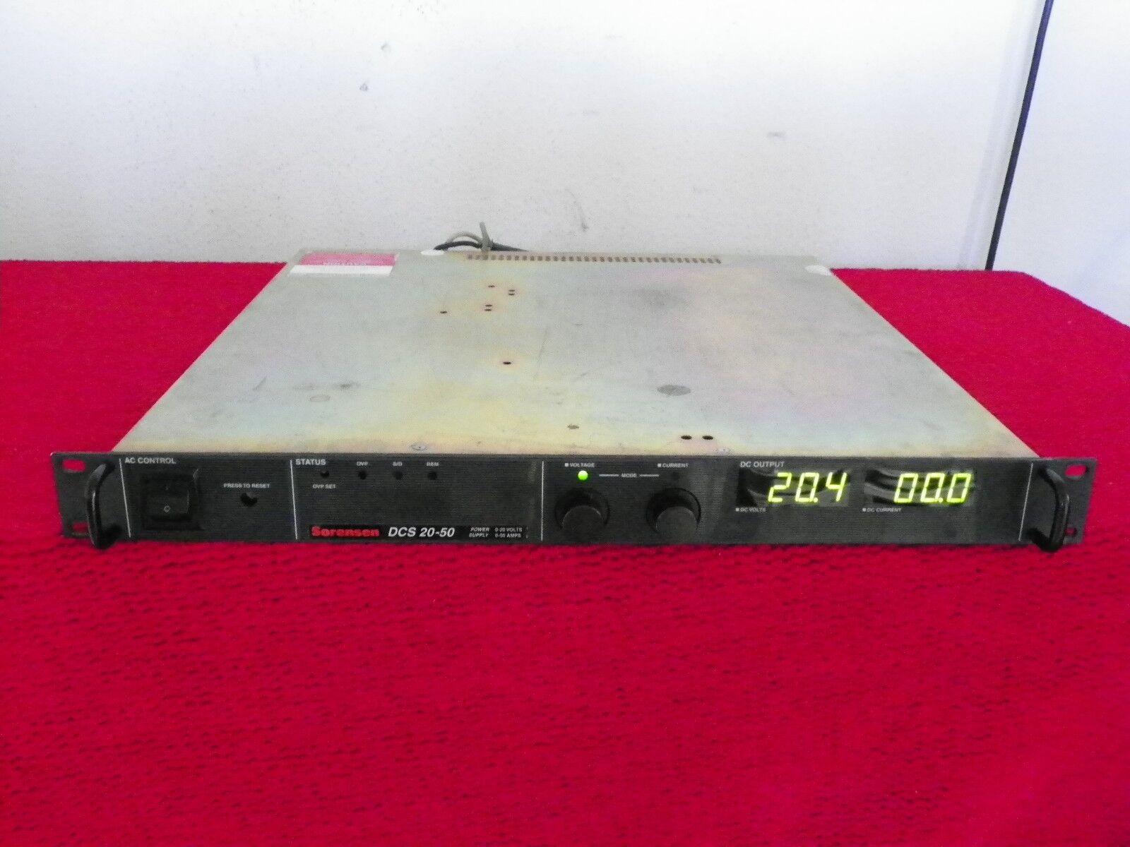 SORENSEN DCS20-50 w/ M9A GPIB option (fully tested)