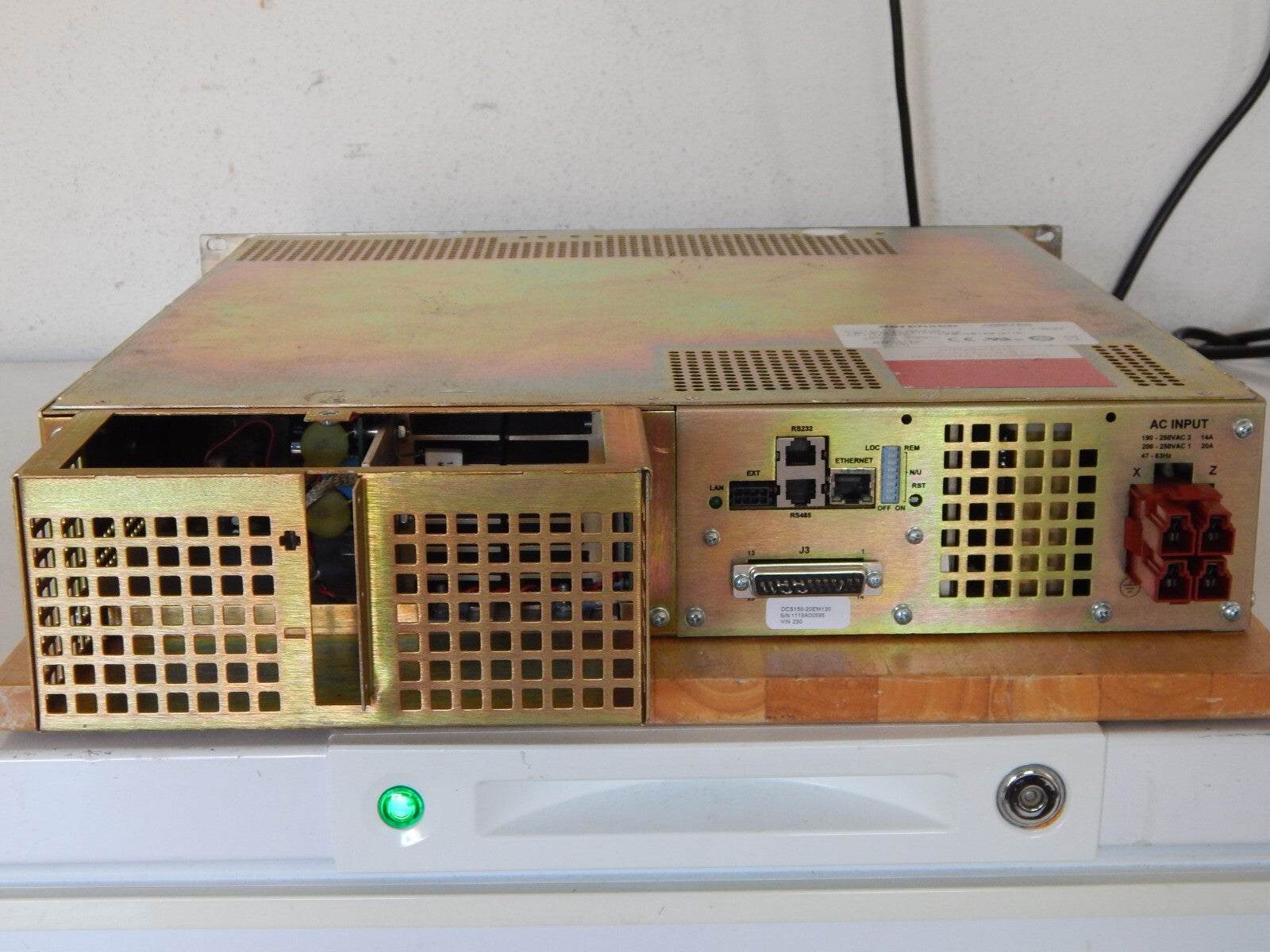 Ametek/Sorenson DCS150-20E M130 LX1 DC Power Supply  0-150V, 0-20A, 3kW