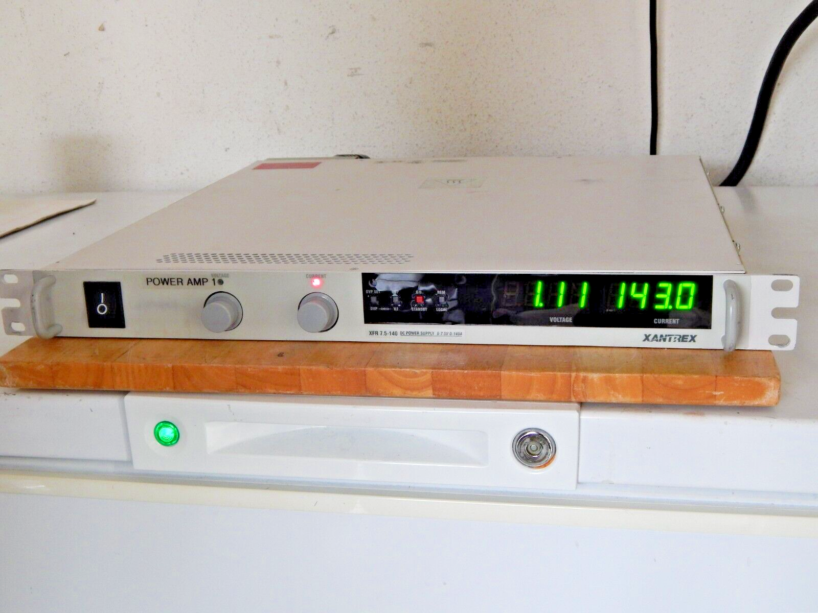 Xantrex XFR 7.5-140 Programmable DC Power Supply with GPIB