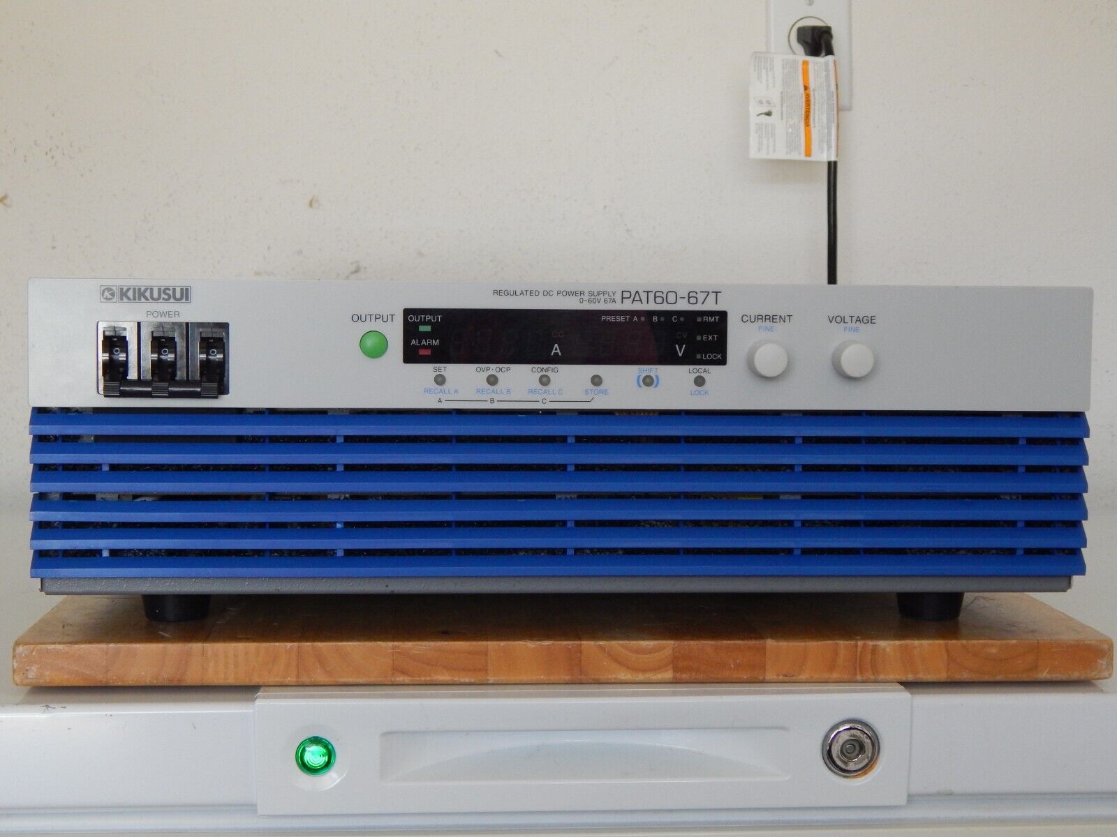 Kikusui PAT60-67T Regulated DC Power Supply (60V / 67 A) 2 in stock