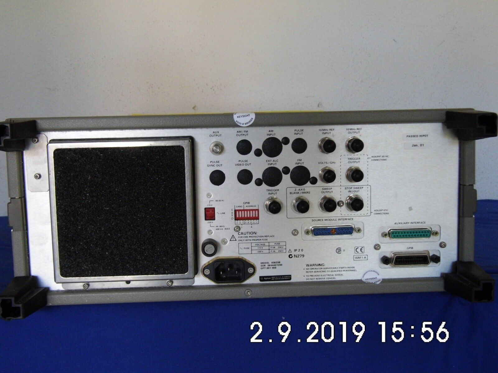 Agilent HP 83623B w/001/008 High Power Synthesized Sweeper- exp. Keysight Cal.