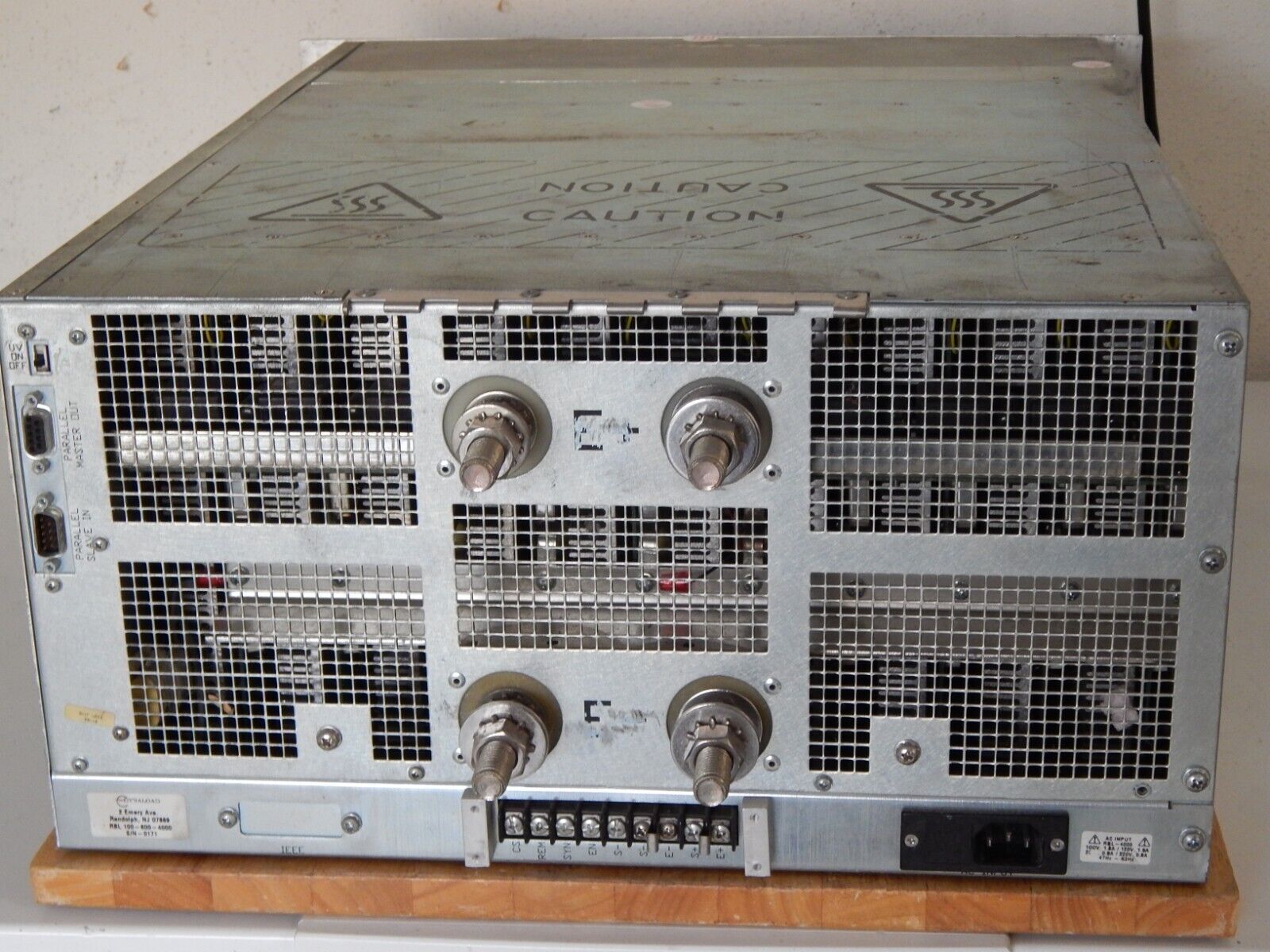 TDI RBL100-600-4000 DC Load 0-100V,0-600A, 4000W  w/30 day warranty, 9 in stock