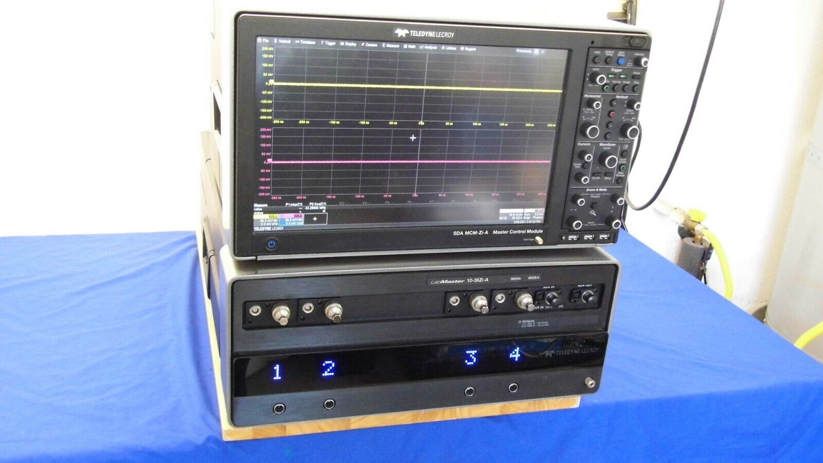 LeCroy LabMaster 10-36Zi-A & SDM-Zi-A, 36GHz  80GS/s oscilloscope w/ factory cal