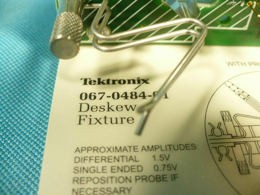 Tektronix 067-0484-02 067-0484-01 679-5352-01 Deskew Fixture TDS 6804B