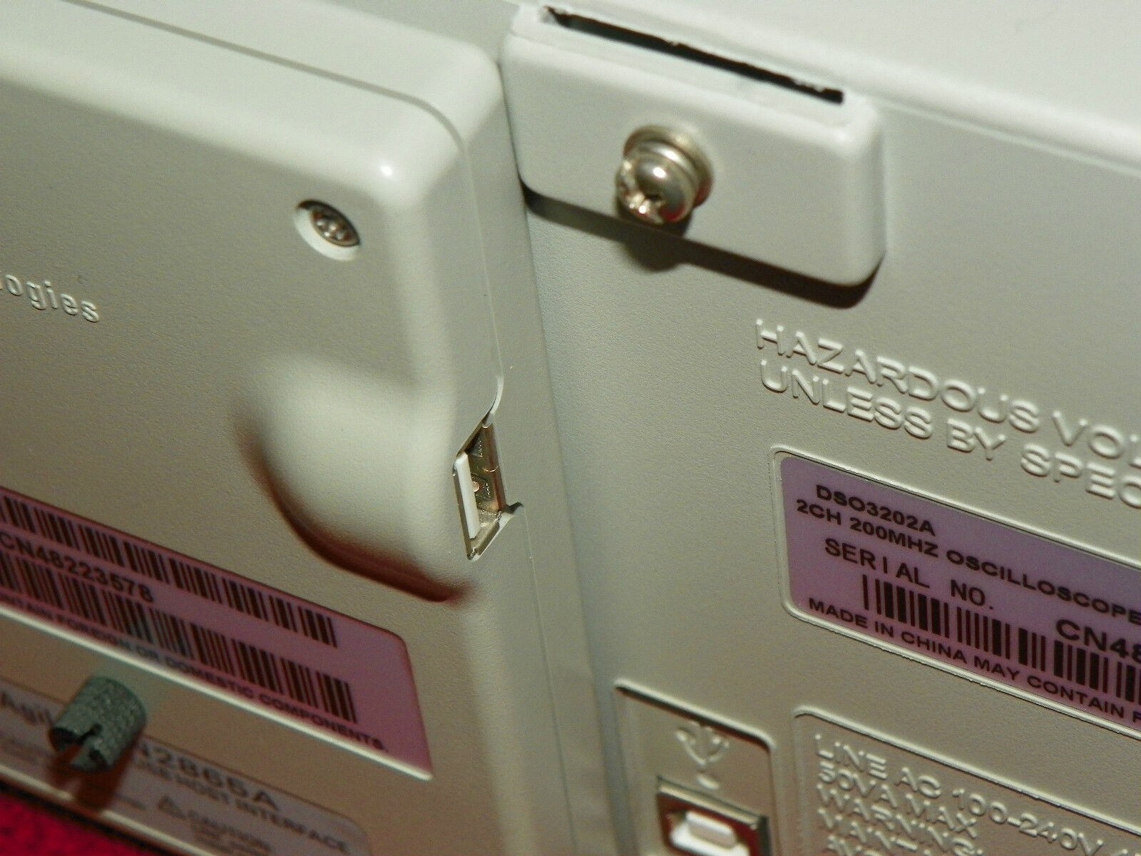 Agilent DSO3202A 200Mhz 1GS/s, USB interface. (3 in stock) 90-day warranty