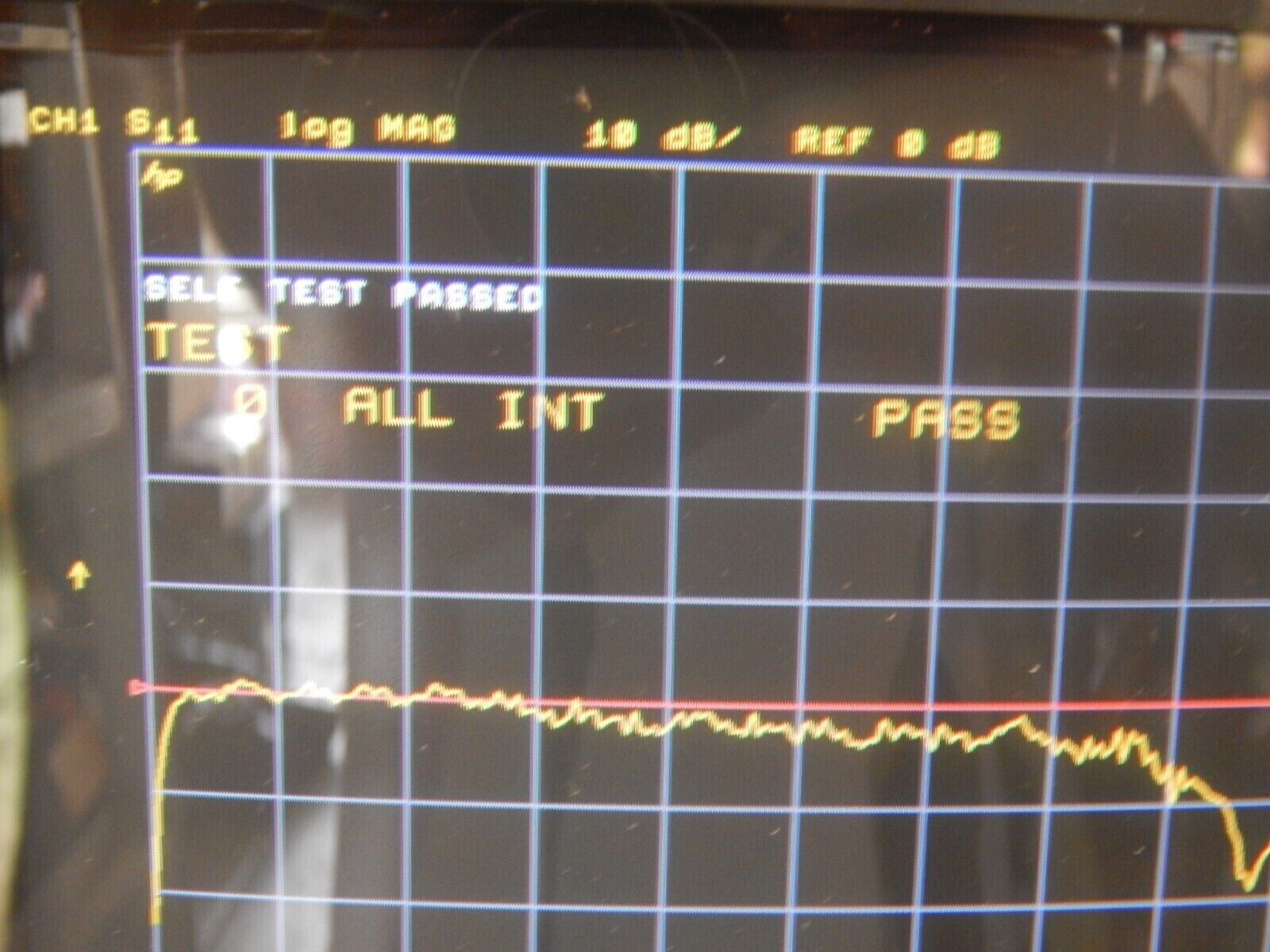 Agilent/Keysight 8722C w/001, 010  s/n 3232A02918 Network Analyzer, 50Mhz-40GHz