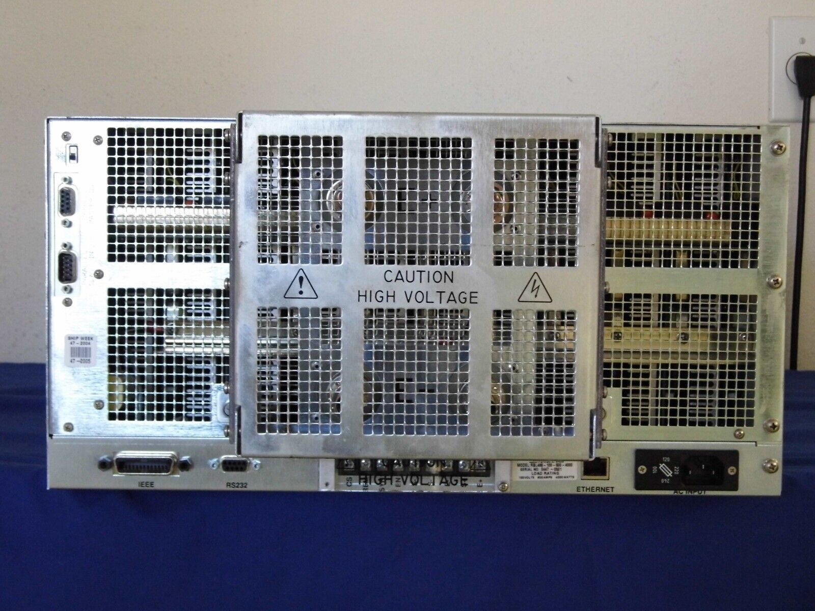 RBL488 100-600-4000 Electronic Load 100V 600A 4000W GPIB & Ethernet