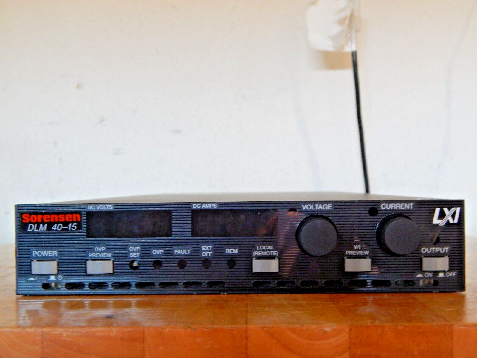 Sorensen DLM40-15 M6, M130 LXI DC Power Supply 30 Day Warranty