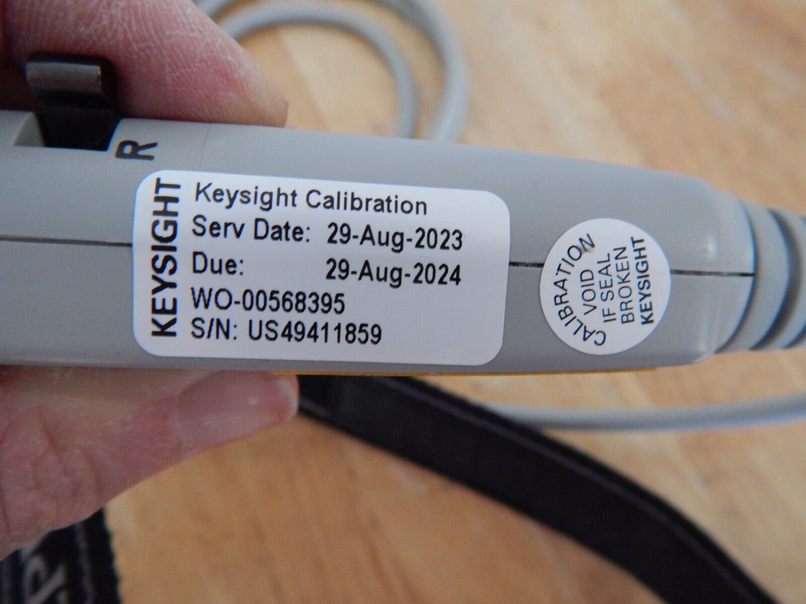 Agilent 1169A Oscilloscope 12 GHz InfiniiMax Probe, Keysight calibration.