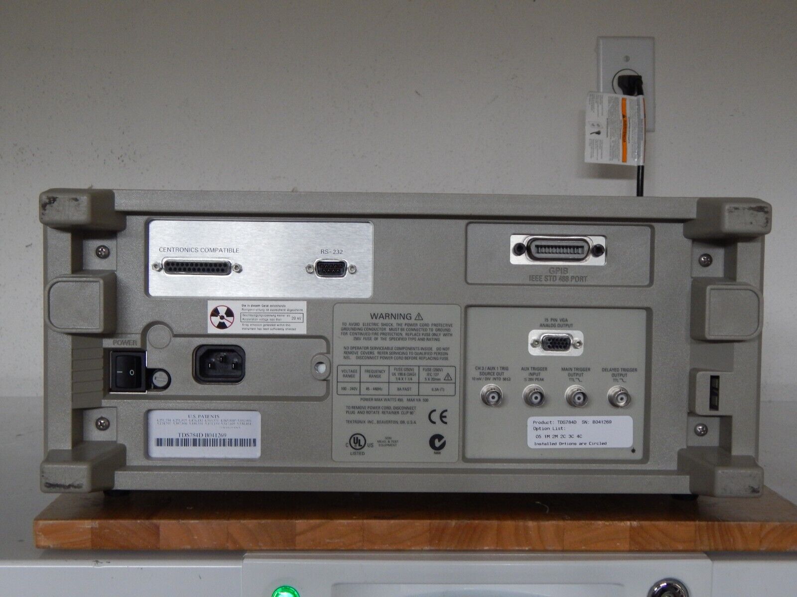 Tektronix TDS784D Opt 13/1F 1GHz 4GS/s