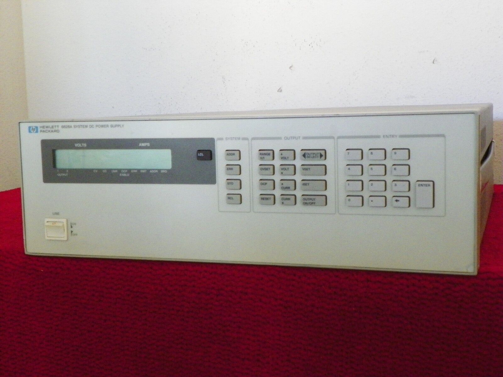 Agilent HP 6628A Dual Precision  Power Supply, 50W, NIST cal w/DATA (12 in stock