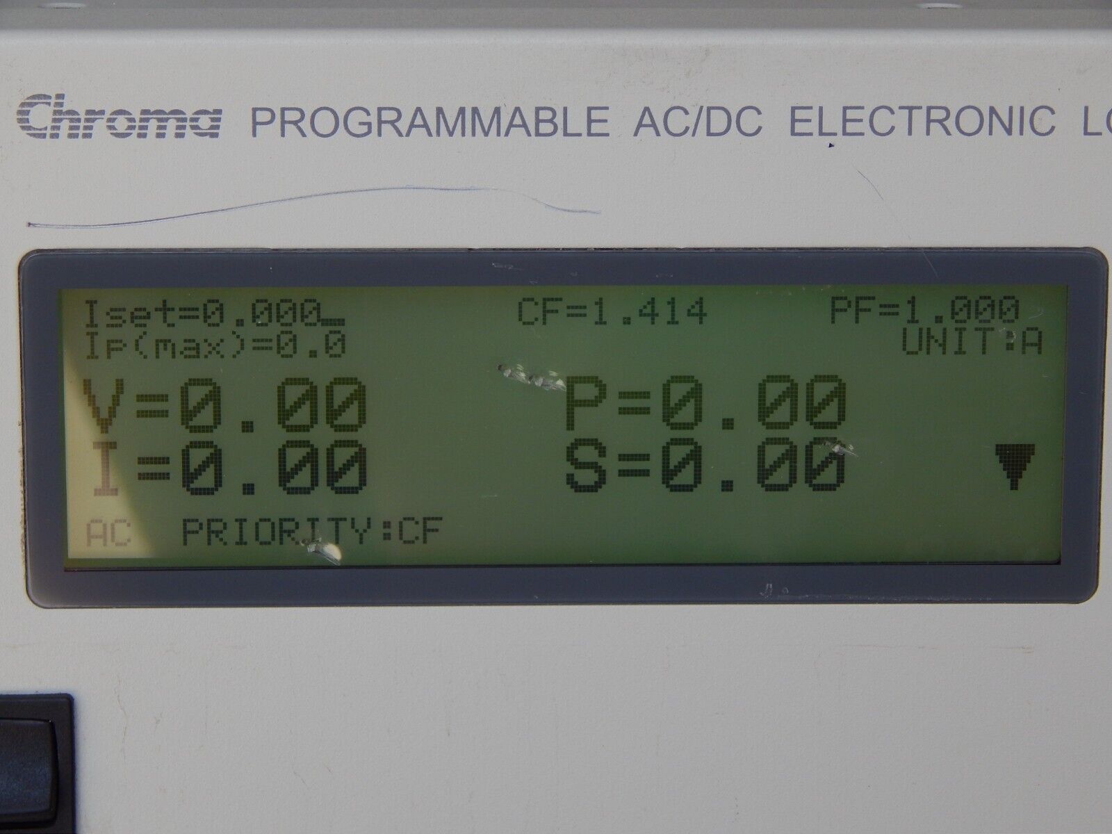 Chroma 63803 Programmable AC/DC Electronic Load 3.6kW/36A/350V, 1 in stock
