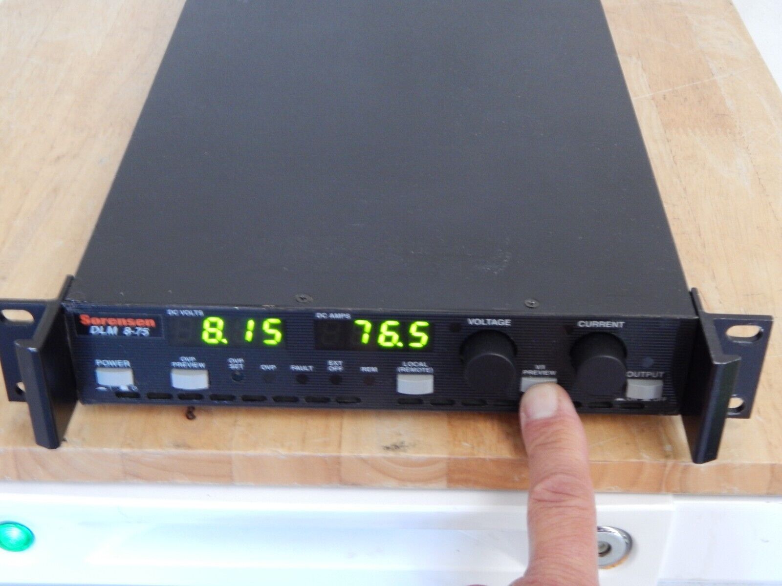 Sorensen DLM8-75M9G GPIB DC Power Supply 30 Day Warranty,