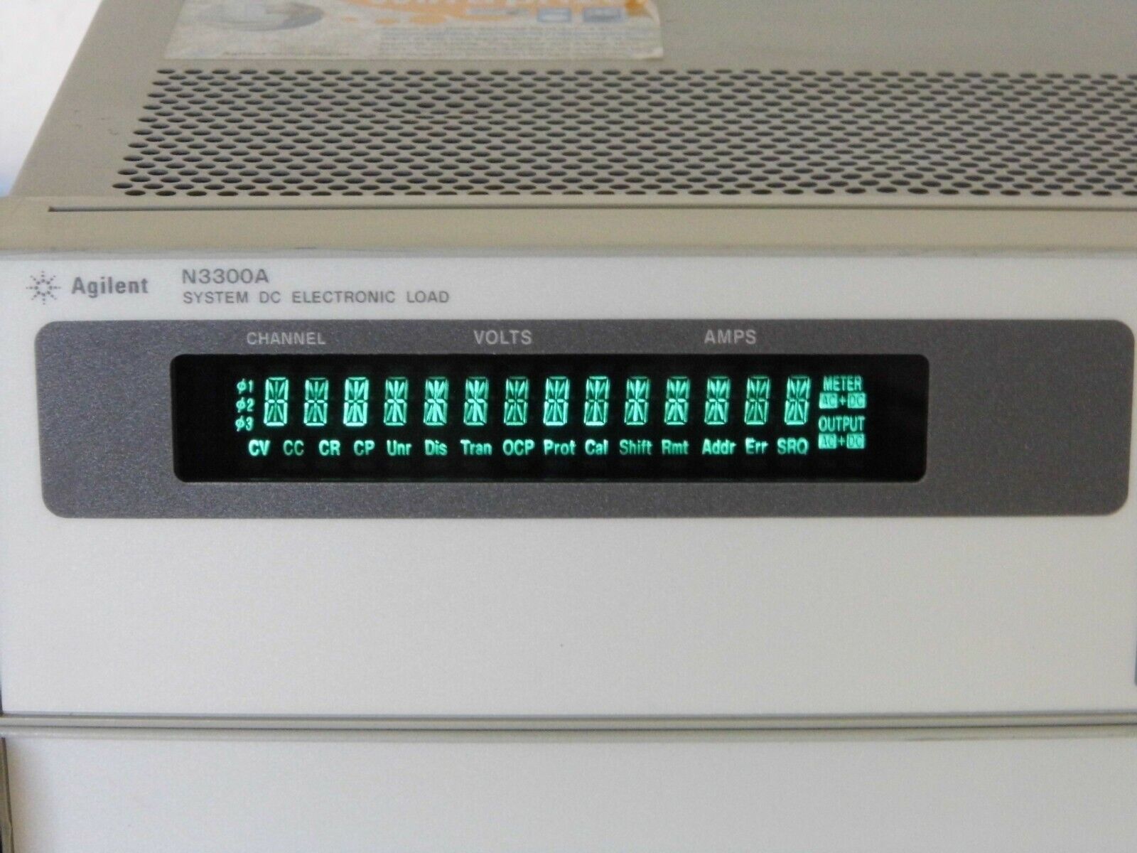 Agilent N3300A DC Electronic Load Mainframe