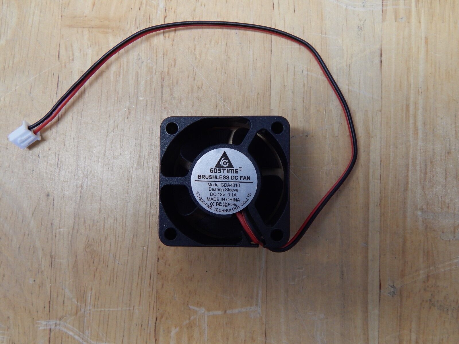 Brushless DC Cooling Fan 12V  0.1A US Quick Ship, lot of 4