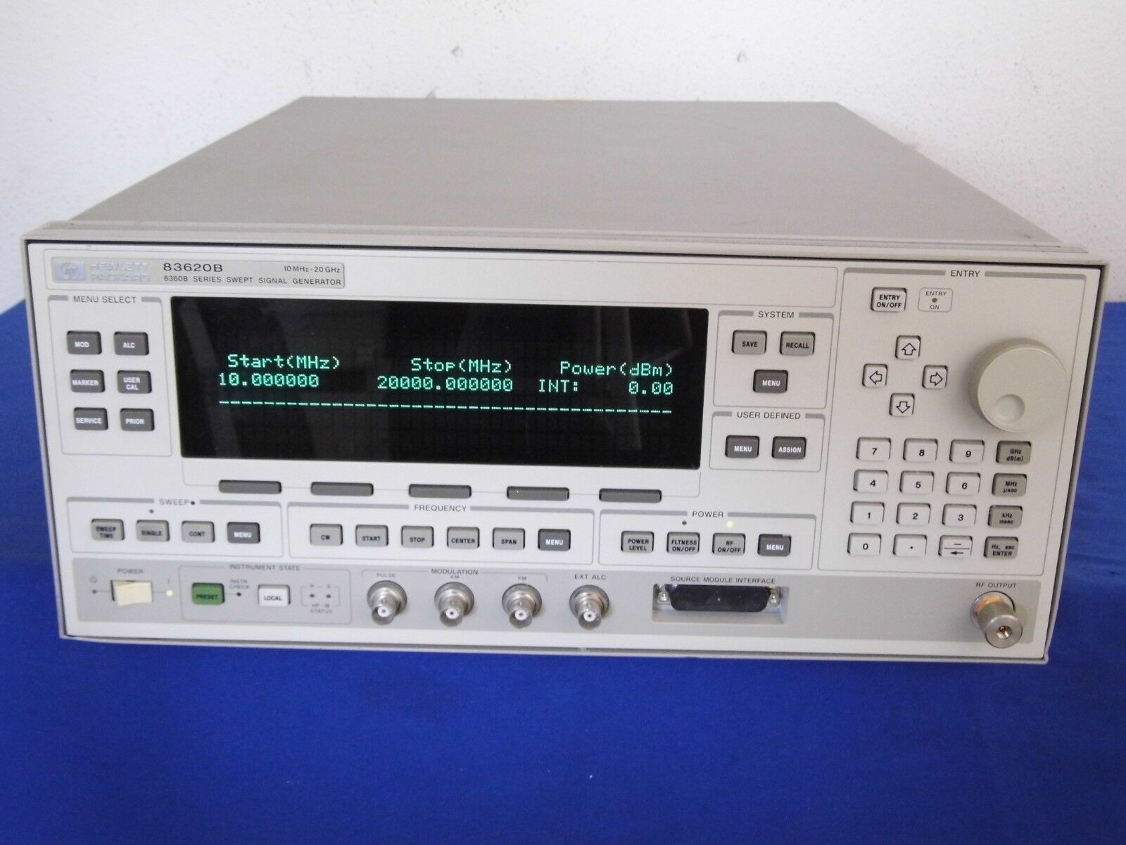 Agilent HP 83620B 001-002-006-008 Synthesized Sweeper 10MHz - 20GHz, 2 in stock