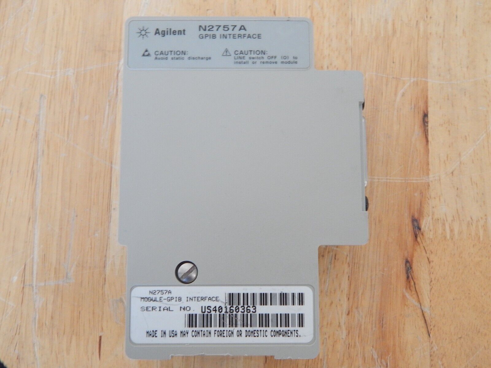 Agilent N2757A  Module-GPIB Interface (2 in stock)