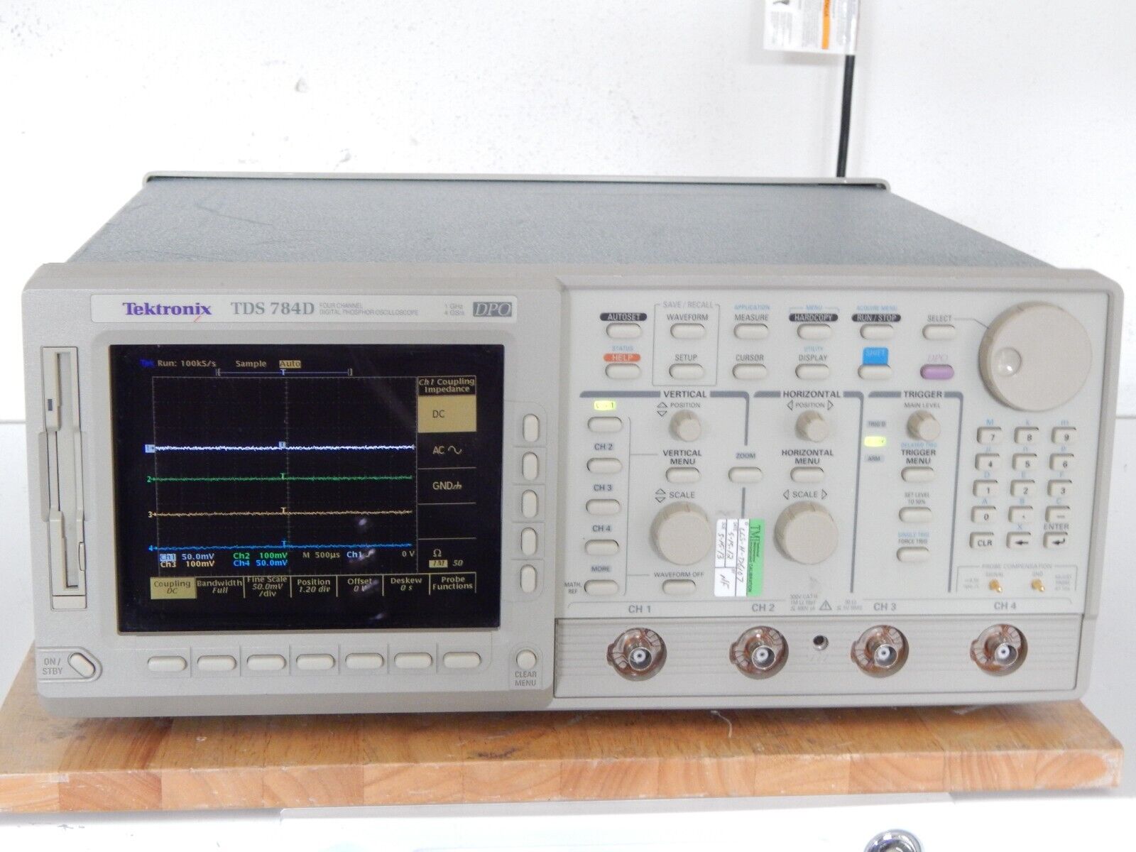 Tektronix TDS784D Opt 13/1F 1GHz 4GS/s