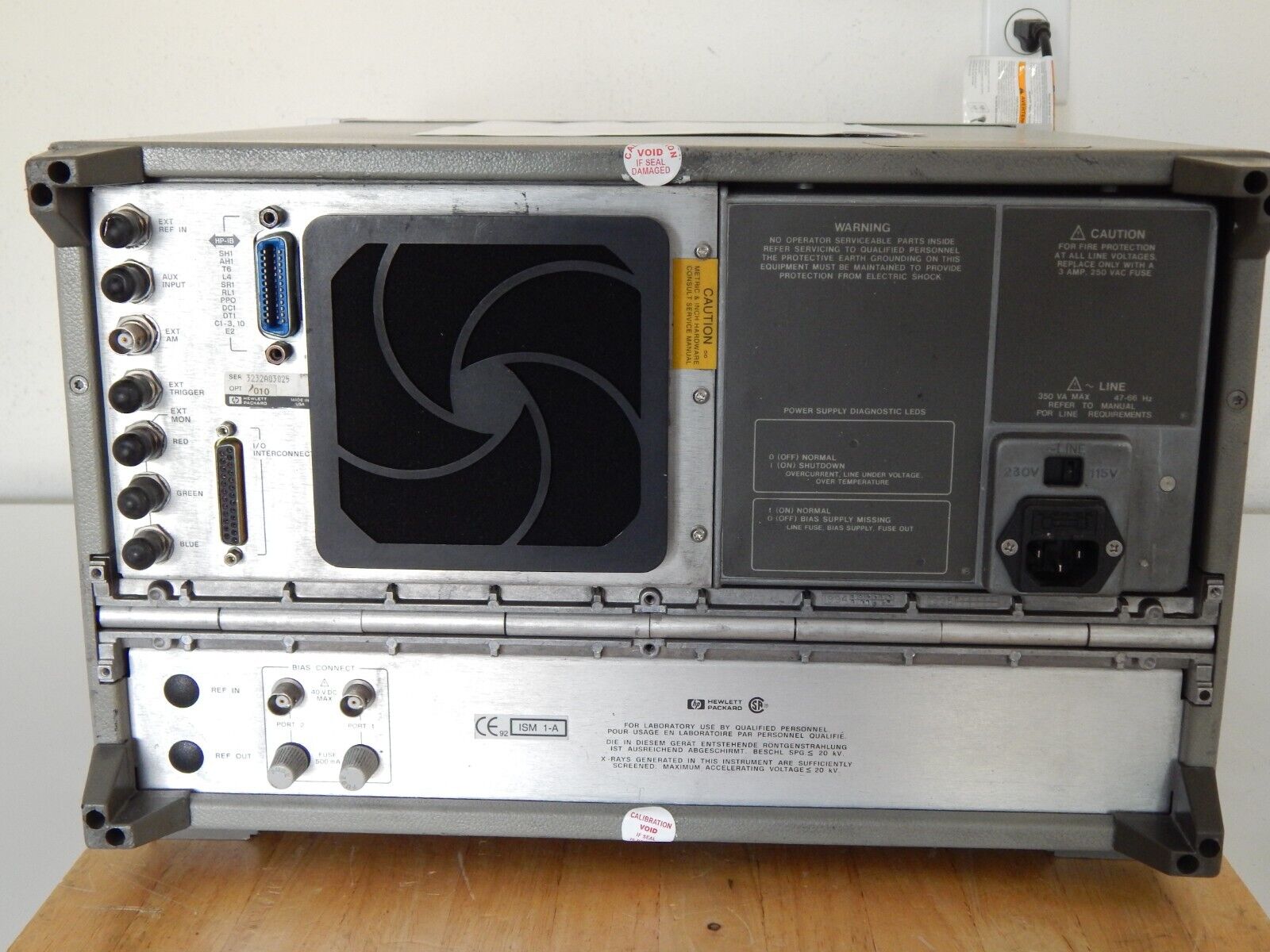 Agilent/Keysight 8722C w/ 010  s/n 3232A03025 Network Analyzer, 50Mhz-40GHz