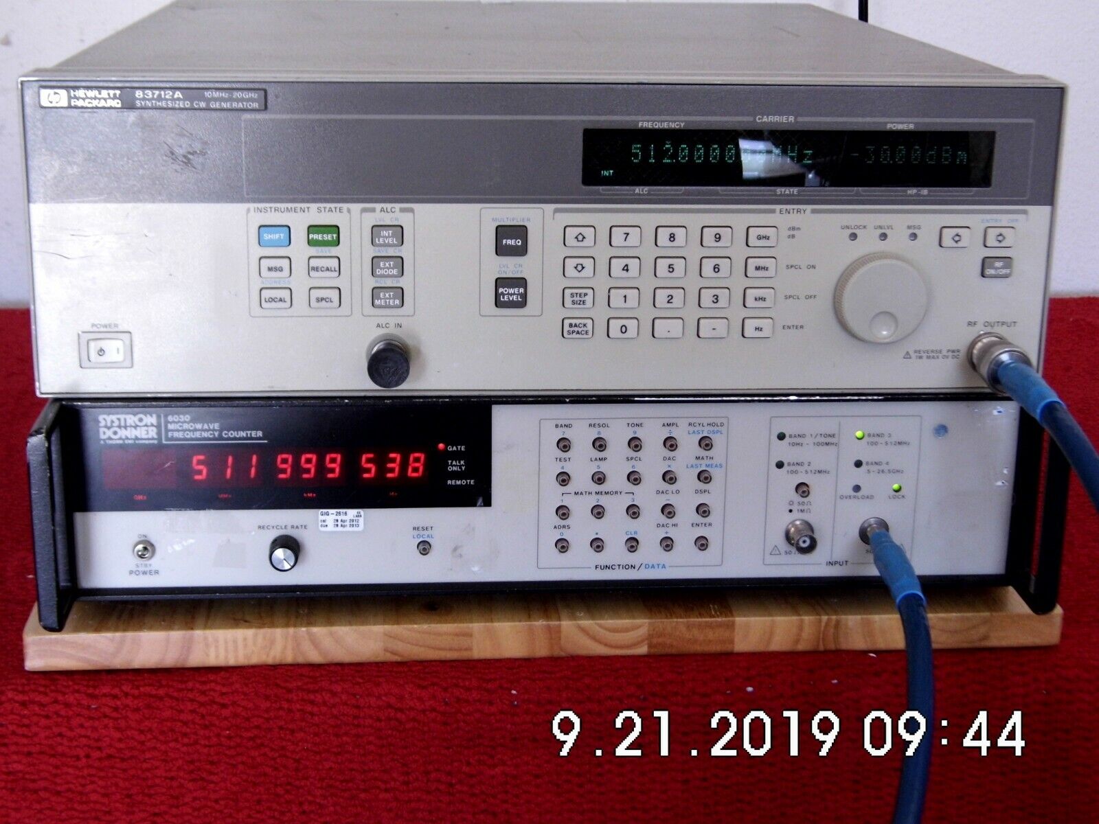 Systron Donner 6030 microwave frequency counter 10hz-26.5Ghz 