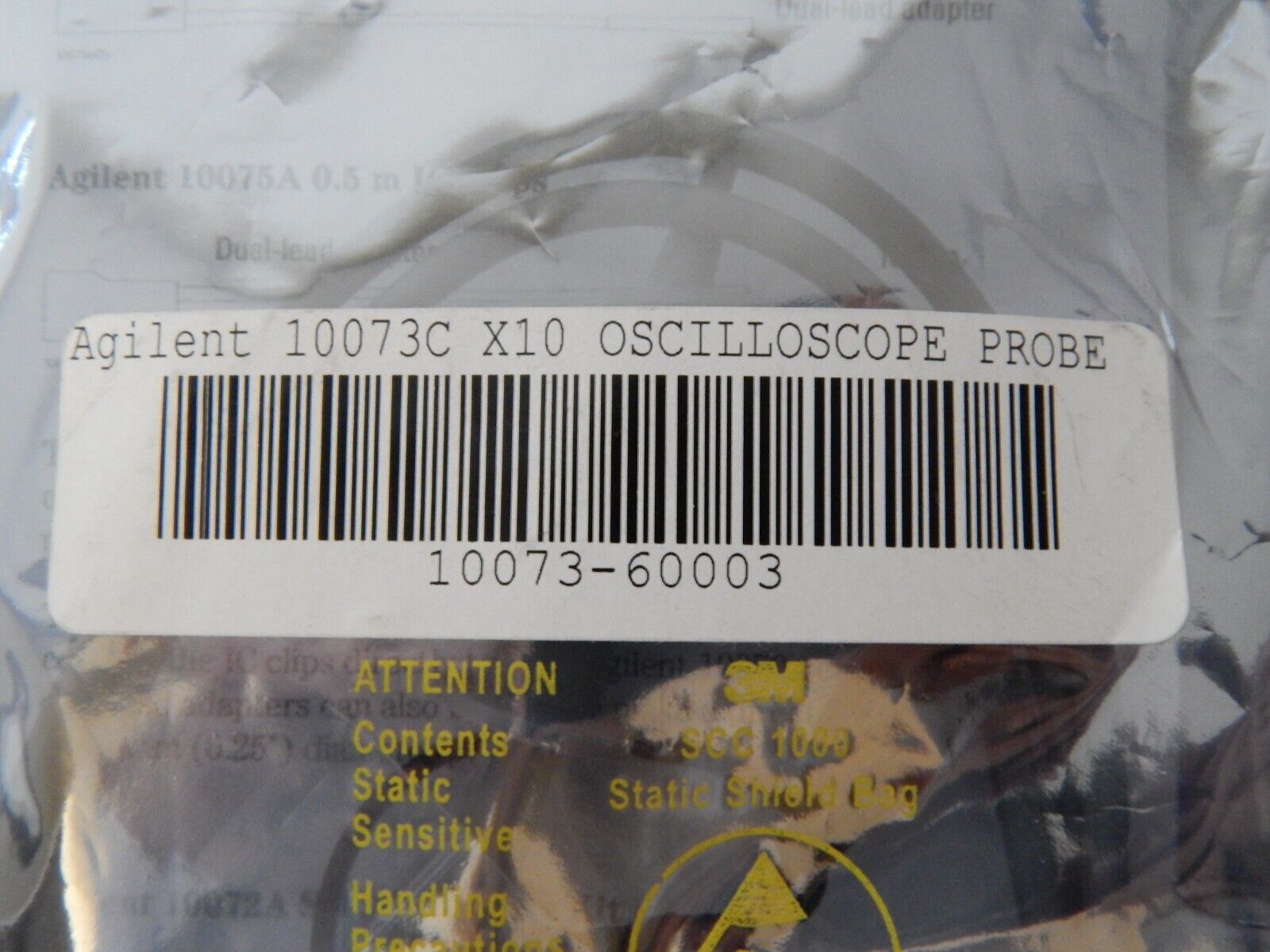 Agilent 10073C 10X Oscilloscope Probe 500MHz, brand new, 3 in stock
