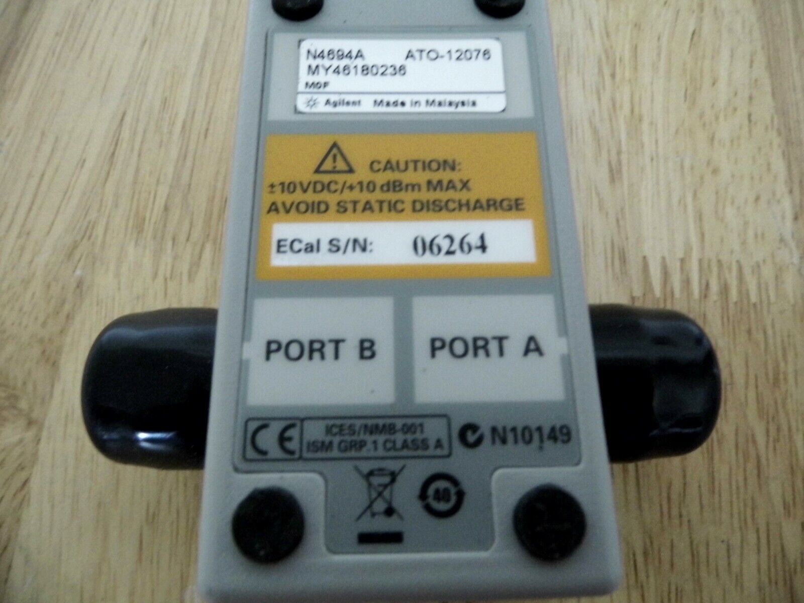 Agilent Keysight N4694A 2 Port 67GHz  ECal Mod Opt. MOF, N4694-60001