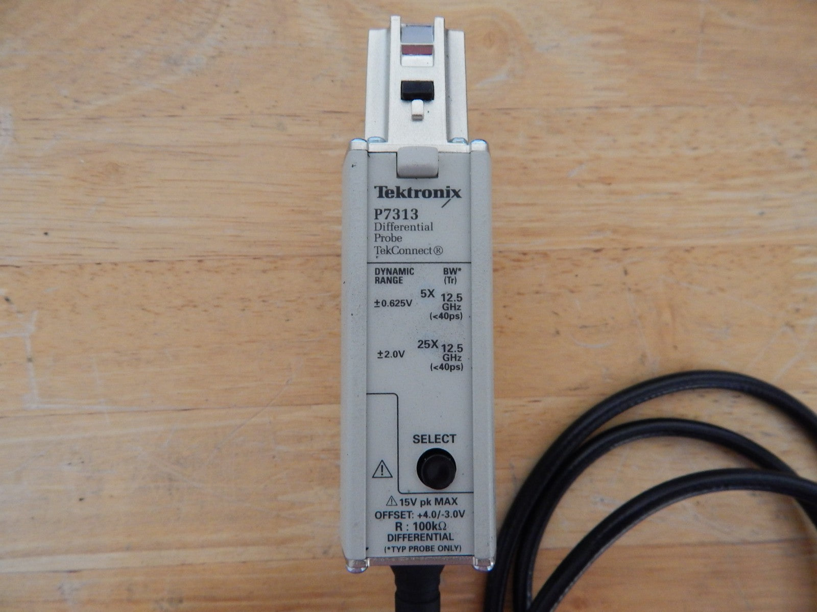 Tektronix P7313 12.5 GHz TekConnect Active Differential Probe