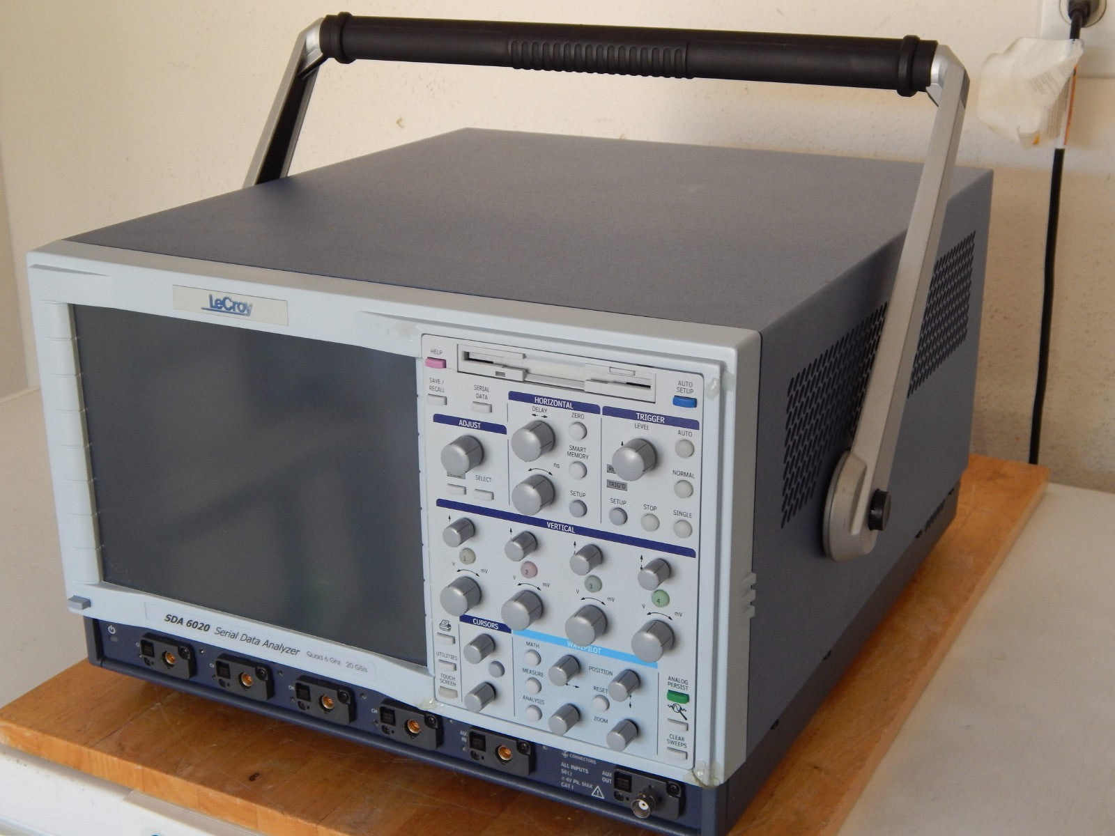 Lecroy SDA6020 6Ghz QUAD 20GS, opt's ASDA DFP2 ET I2C  JTA2 PMA2 SDA SDA2 & more